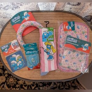 Smurfs Themed Bath Spa Set